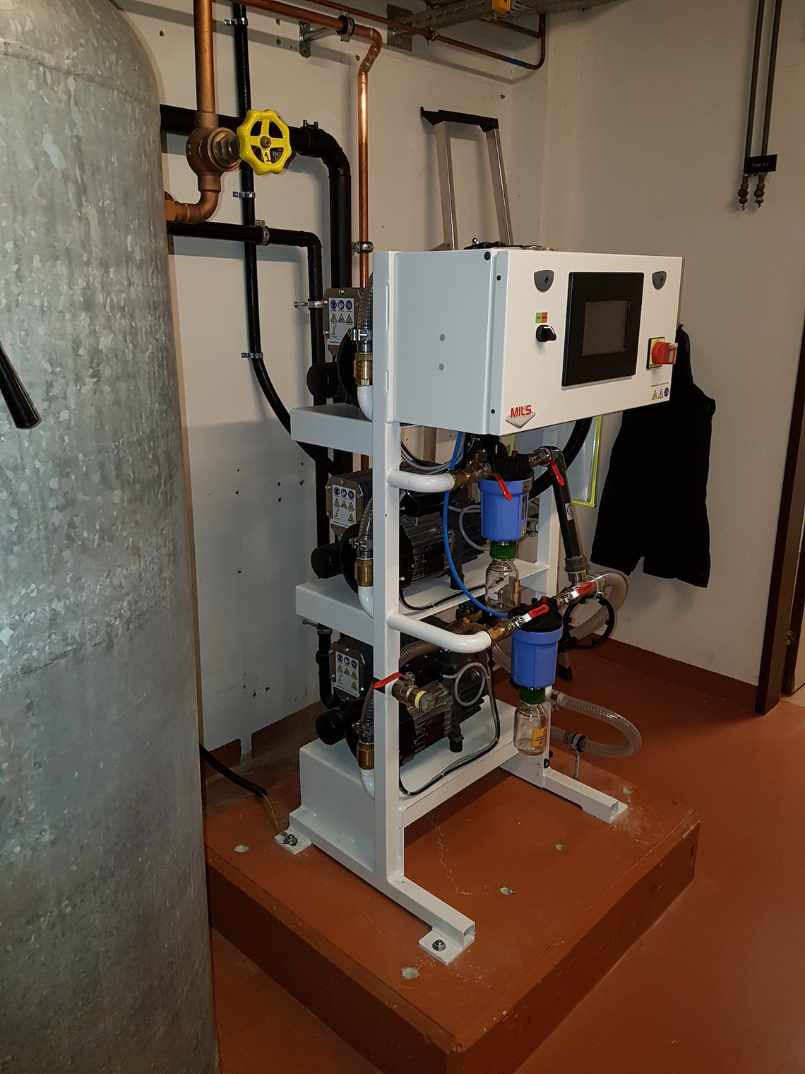 Mil's Hospivac V3 centrale de vide pour Hôpitaux